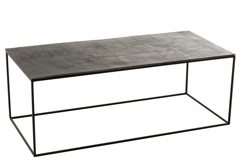 METAL CAFE TABLE OXIDIZE ANTIQUE BLACK - CAFE, SIDE TABLES